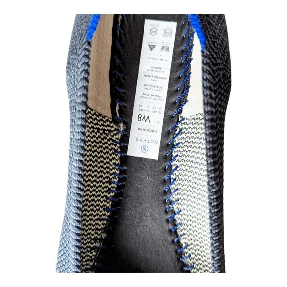 ROTHY'S The Flat In Retired Citron Ribbon Size 8 - Picture 11 of 11